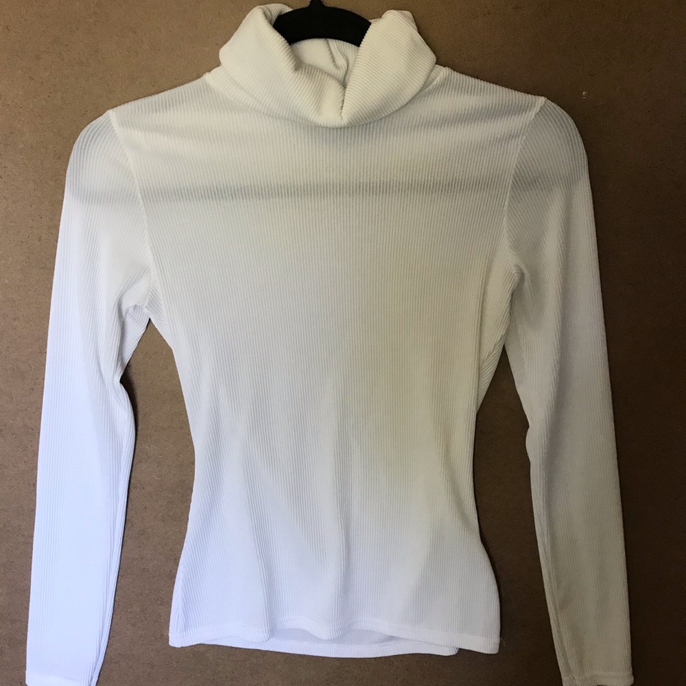 BOOHOO women’s white turtle neck